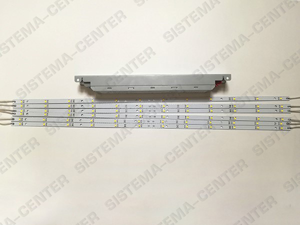 Photo OSRAM conversion kit 6 lines 44W complete with driver