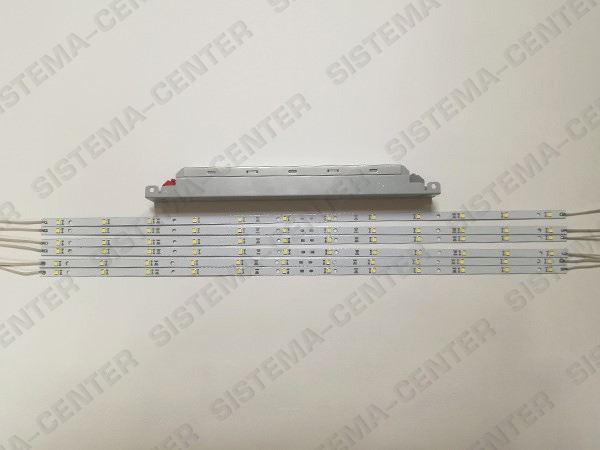 Photo Набор для переоборудования 6 линеек OSRAM 44 W  с драйвером с гальванической развязкой
