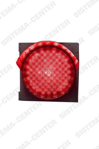 Photo T.6.1 red traffic light panel (SDS-200K)