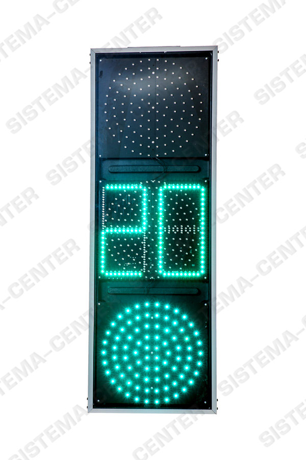 Photo Т.1.1 LED vehicle road traffic light complete with TOOV (flat)