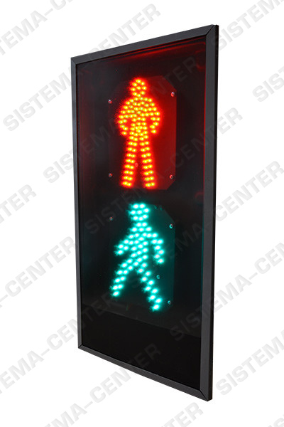 Photo P.1.1 LED pedestrian road traffic light