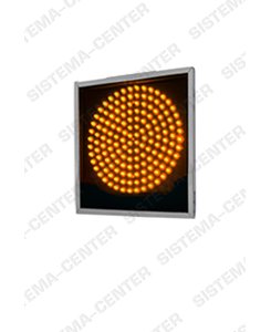 Т.7.1 yellow traffic light panel (SDS-200Zh): Photo - JSC "Sistema-Center"