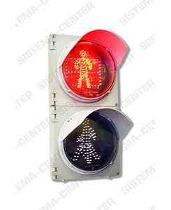 Pedestrian road traffic light complete with TOOV (P.1.1 complete with TVAZ): Photo - JSC "Sistema-Center"