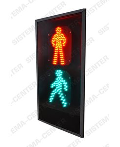 P.1.1 LED pedestrian road traffic light: Photo - Sistema-Center