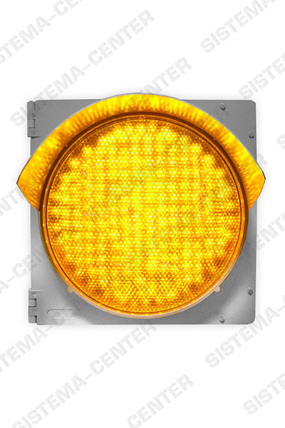 Photo Т.7.2 yellow traffic light panel (SDS-300Zh)