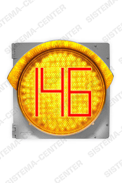Photo Т.7.2 yellow traffic light panel (TOOV-300KL) (complete with TOOV)