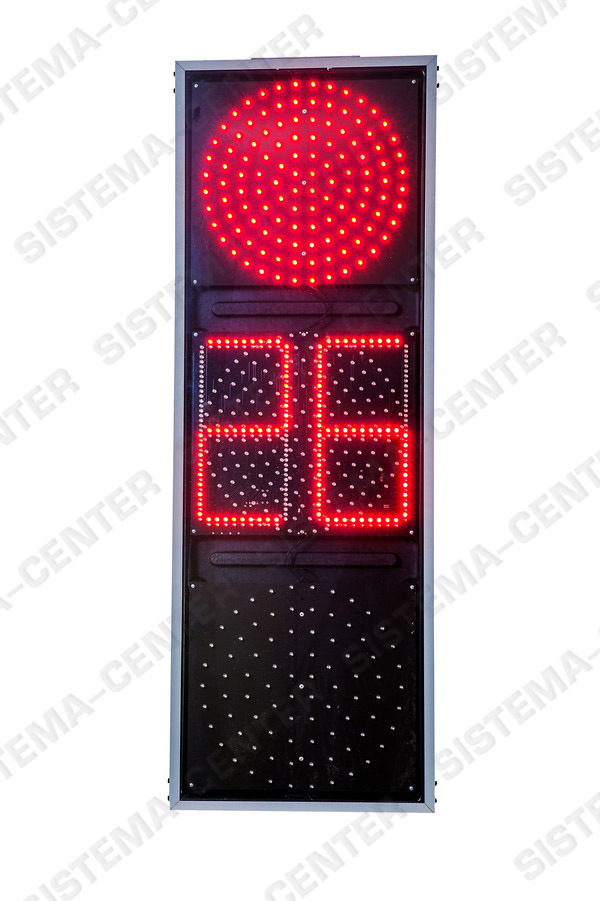 Photo Т.1.2 vehicle road traffic light complete with TOOV (flat)