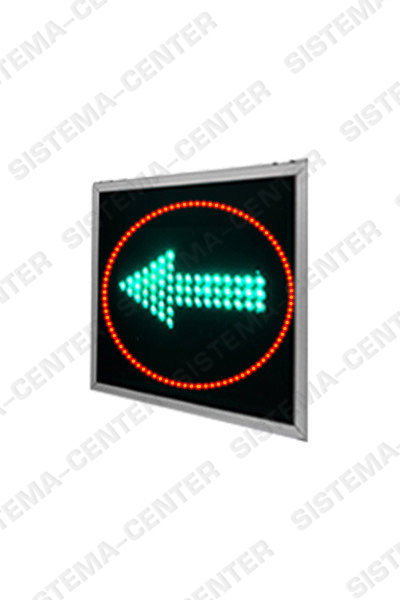 Photo Additional green arrow panel (SDS-300SL) for Т.1p2 (T.1l2) (flat)