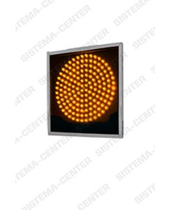 Т.7.2 yellow traffic light panel (SDS-300Zh) (flat): Photo - Sistema-Center