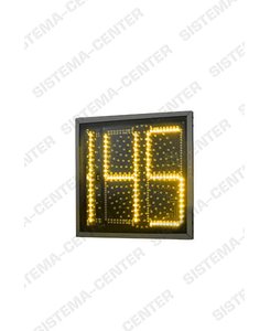 Т.7.2 yellow traffic light panel complete with TOOV-300KL: Photo - JSC "Sistema-Center"