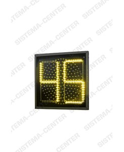 Two-digit two-color yellow LED emitter board complete with TOOV: Photo - JSC "Sistema-Center"