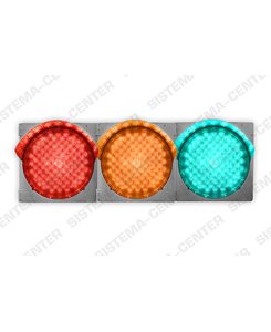 Т.1h2 LED vehicle road traffic light: Photo - Sistema-Center