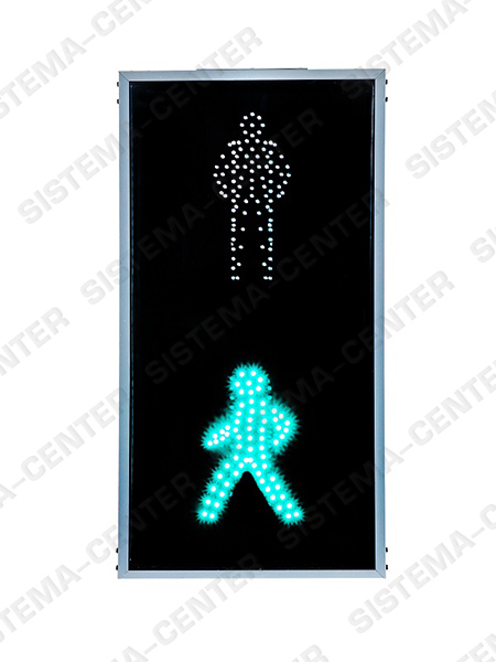 Photo Светофор дорожный светодиодный пешеходный П.1.1